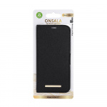 Onsala Wallet Case Eco Midnight Black - iPhone 14 Plus