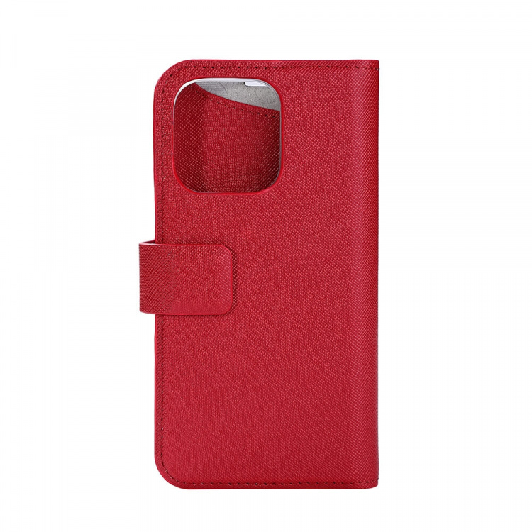 Onsala Wallet Case Red - iPhone 14 Pro