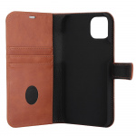 Radicover Wallet Case Anti Radiation 2in1 Brown iPhone 14 Plus