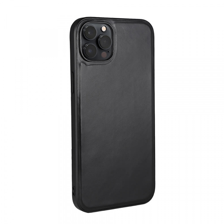 Buffalo Phone Case Leather MagSeries Black - iPhone 14 Plus