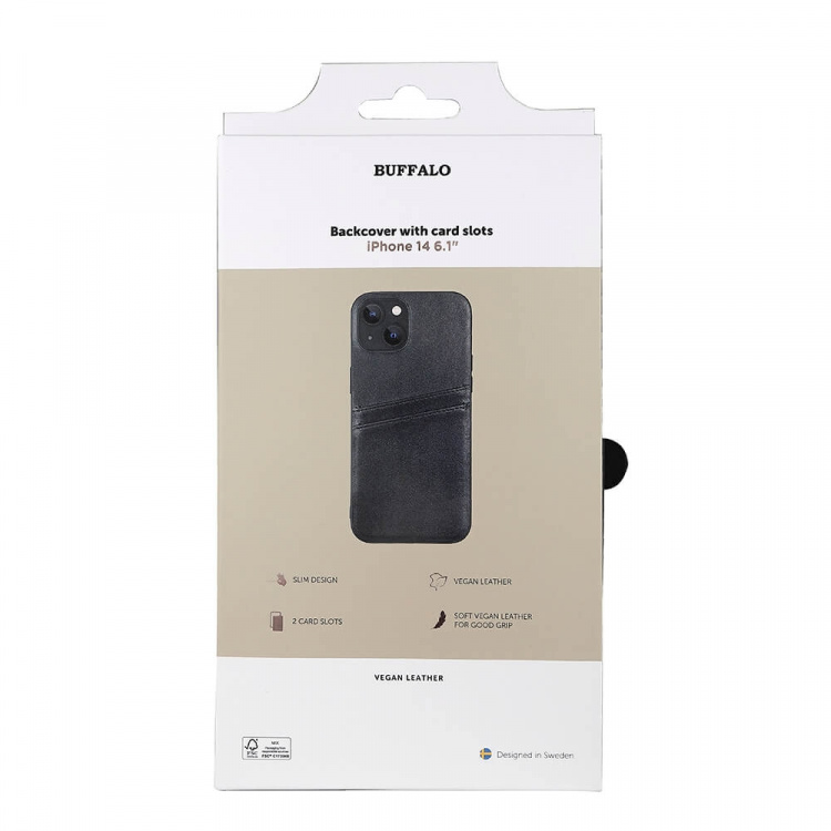 Buffalo Phone Case PU Black - iPhone 13/14