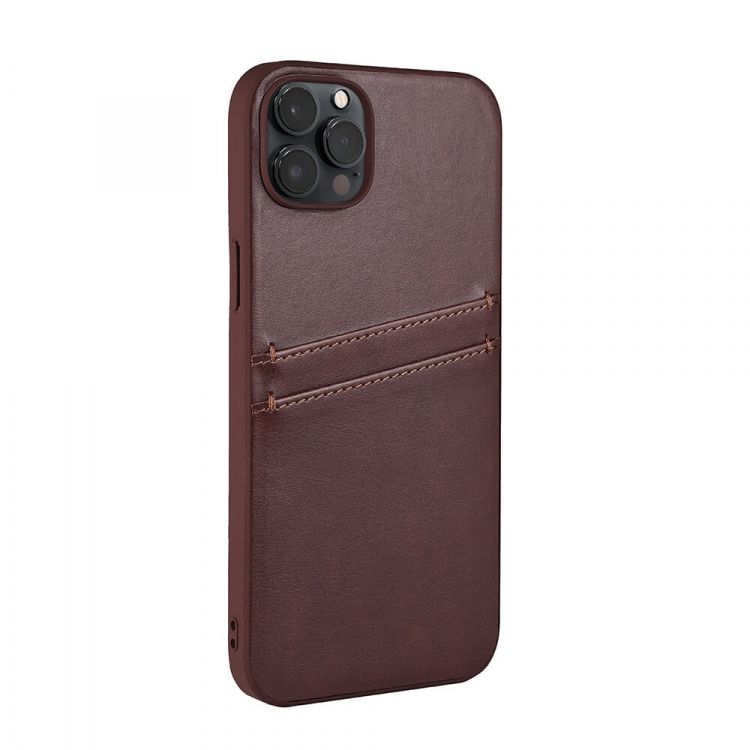 Buffalo Phone Case PU Brown - iPhone 14 Plus