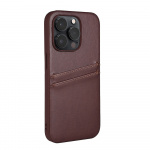 Buffalo Phone Case PU Brown - iPhone 14 Pro