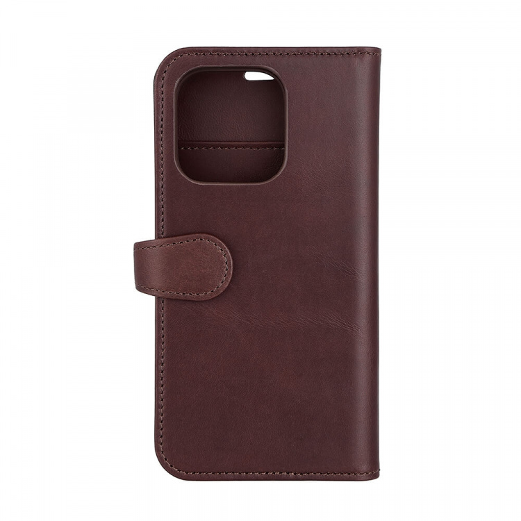 Buffalo Wallet Case Brown - iPhone 14 Pro