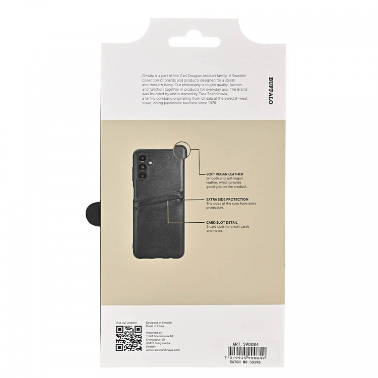 Buffalo Phone Case PU Black - Samsung Galaxy A13 5G / A04s Buffalo Phone Case PU Black - Samsung Galaxy A13 5G / A04s