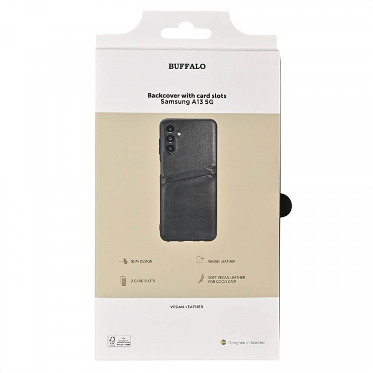 Buffalo Phone Case PU Black - Samsung Galaxy A13 5G / A04s Buffalo Phone Case PU Black - Samsung Galaxy A13 5G / A04s