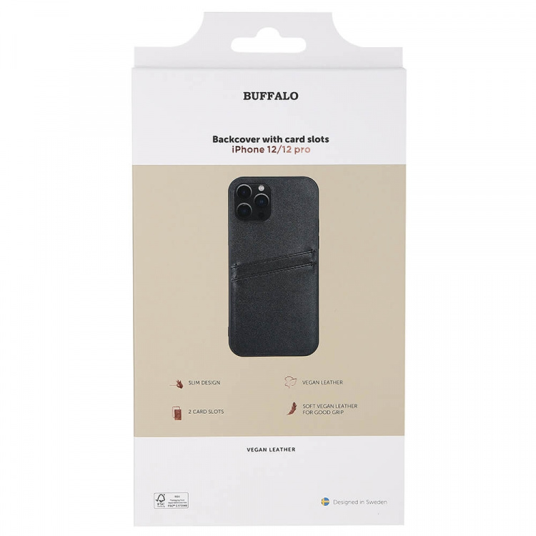 Buffalo Phone Case Black - iPhone 12/12 Pro Buffalo Phone Case Black - iPhone 12/12 Pro