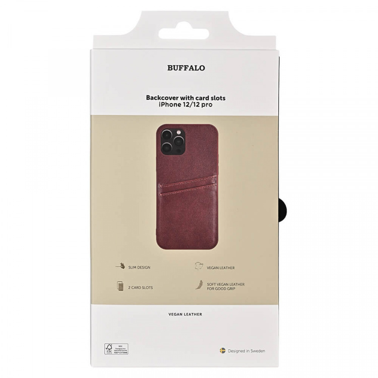 Buffalo Phone Case Brown - iPhone 12/12 Pro