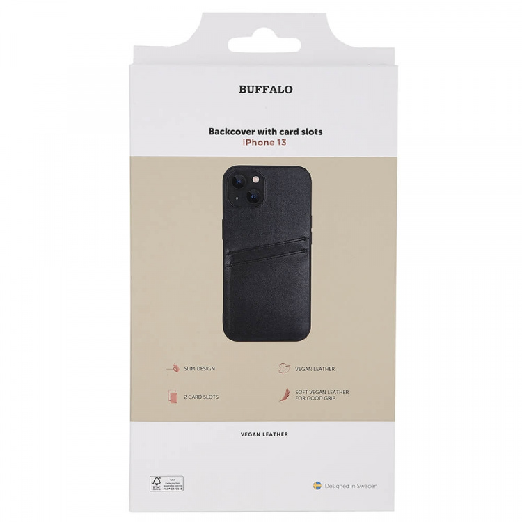 Buffalo Phone Case PU Black - iPhone 13
