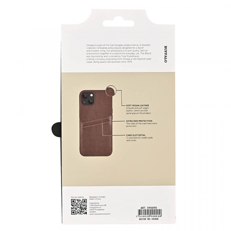 Buffalo Phone Case PU Brown - iPhone 13