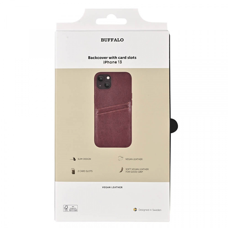 Buffalo Phone Case PU Brown - iPhone 13