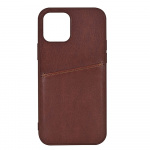 Buffalo Phone Case PU 1 Card iPhone 13 Mini Brown