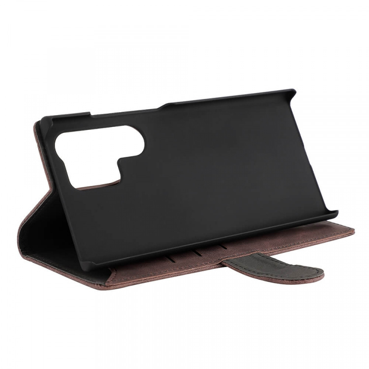 Gear Wallet Case Brown - Samsung S23 Ultra