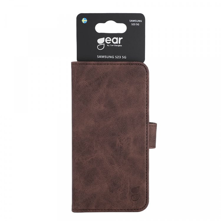 Gear Wallet Case Brown - Samsung S23