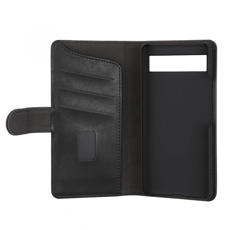 Gear Wallet Case Black - Google Pixel 6a