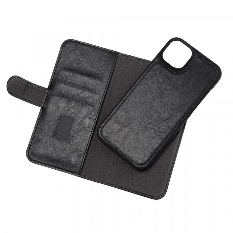 Gear Wallet Case 2in1 Black - iPhone 14 Plus