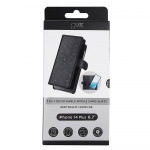 Gear Wallet Case 2in1 Black - iPhone 14 Plus