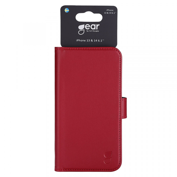 Gear Wallet Case Red - iPhone 13/14