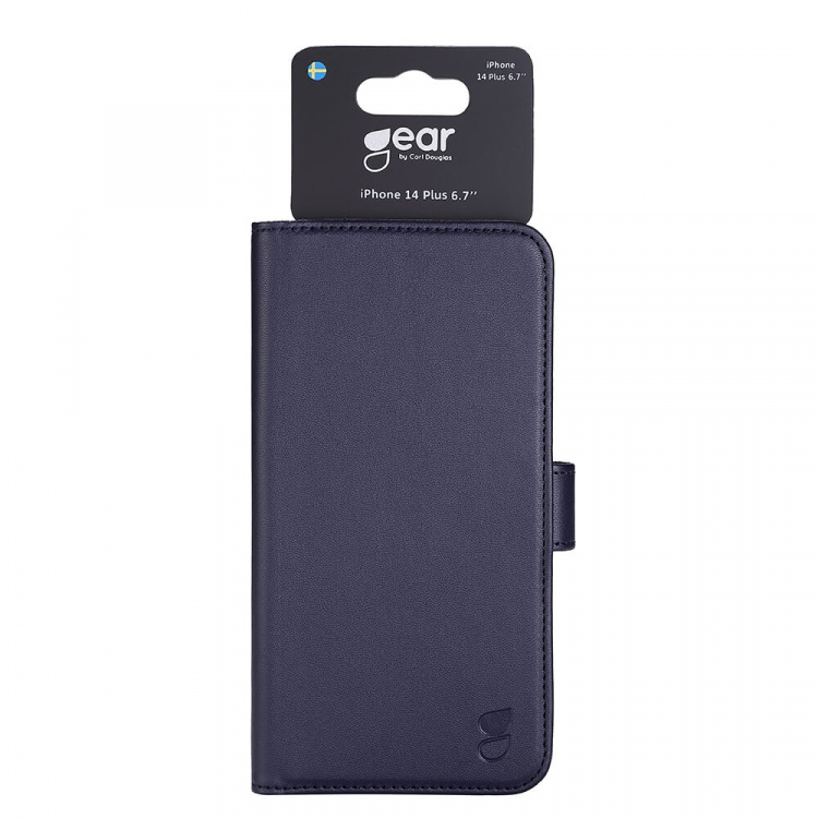 Gear Wallet Case Blue - iPhone 14 Plus
