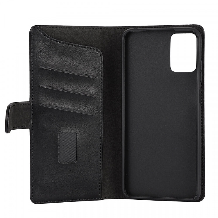 Gear Mobile Wallet Black Motorola MotoE22i 4G/E22 4G