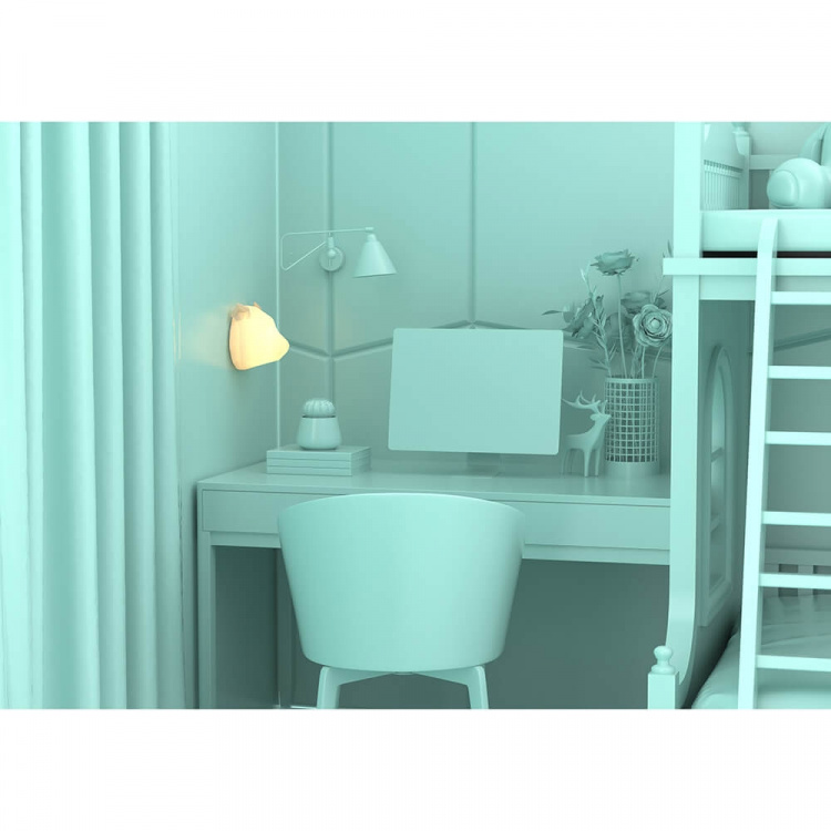 Mobility On Board Wall Nightlight Wild Light Panda Multicolor