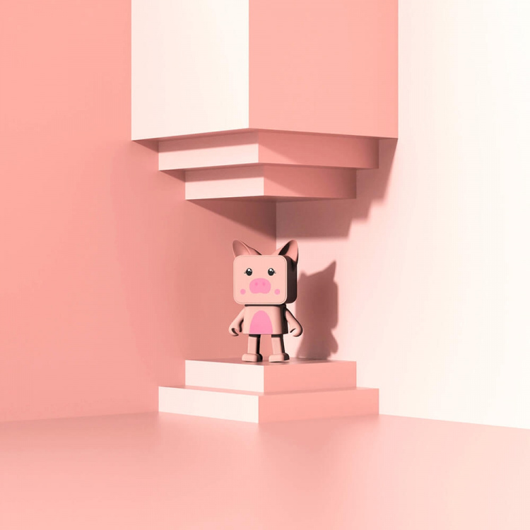 Mobility On Board Speaker Wireless Dancing Pig