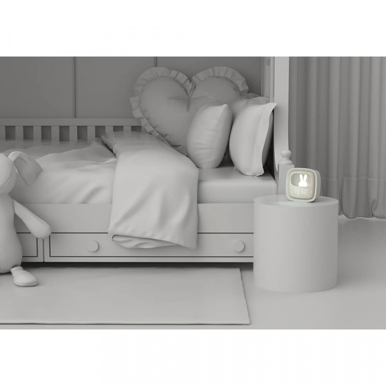 Mobility On Board Alarm Clock with Light Billy Clock Grey