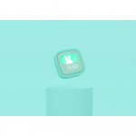 Mobility On Board Alarm Clock with Light Billy Clock Mint green