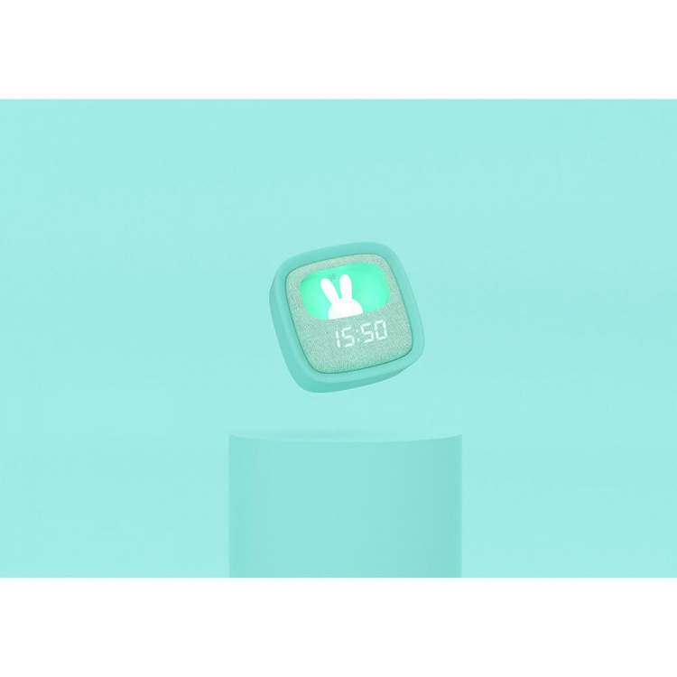 Mobility On Board Alarm Clock with Light Billy Clock Mint green
