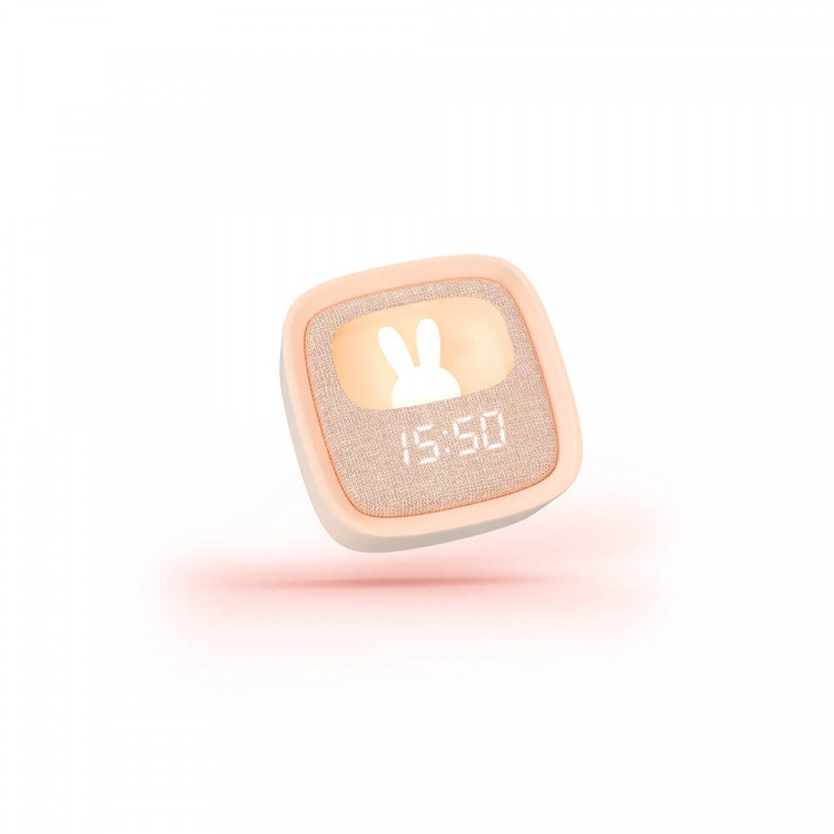 Mobility On Board Alarm Clock with Light Billy Clock Pink