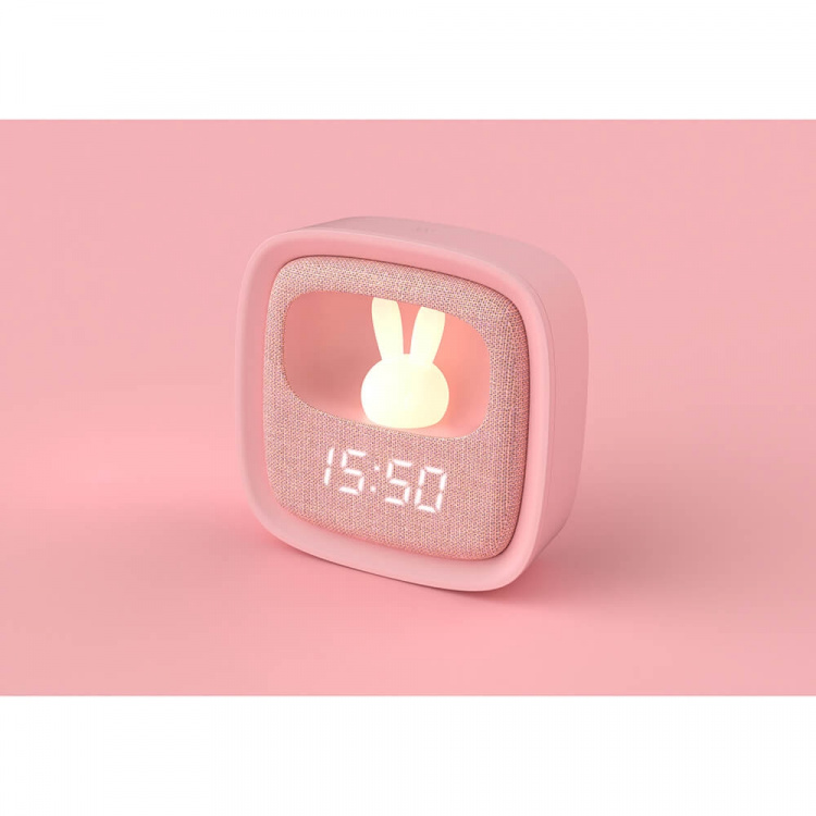 Mobility On Board Alarm Clock with Light Billy Clock Pink