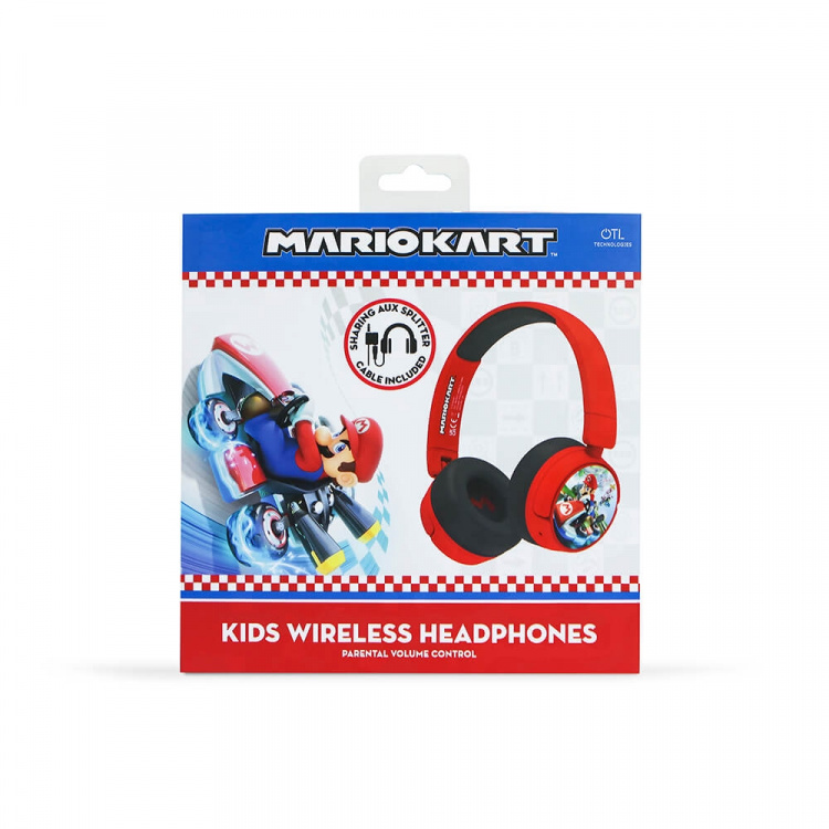 Super Mario Headphone On-Ear Junior Wireless 85dB/95dB