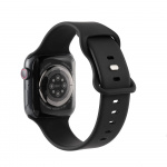 Gear Watch Band Silicone Apple Watch 42/44/45mm Black Gear Watch Band Silicone Apple Watch 42/44/45mm Black
