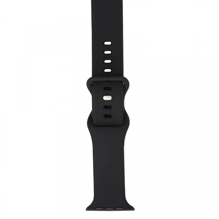Gear Watch Band Silicone Apple Watch 42/44/45mm Black Gear Watch Band Silicone Apple Watch 42/44/45mm Black