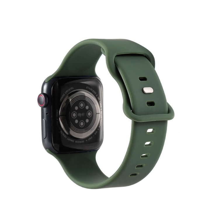 Gear Watch Band Silicone Apple Watch 42/44/45mm Olive Green Gear Watch Band Silicone Apple Watch 42/44/45mm Olive Green