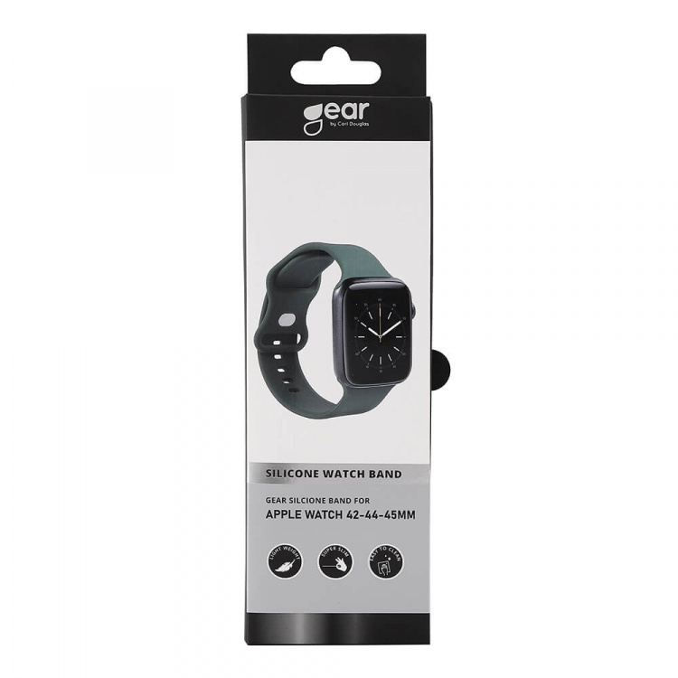 Gear Watch Band Silicone Apple Watch 42/44/45mm Olive Green Gear Watch Band Silicone Apple Watch 42/44/45mm Olive Green