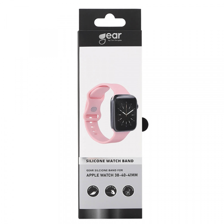 Gear Watch Band Silicone Apple Watch 38/40/41mm Pink