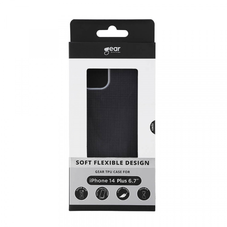 Gear Phone Case TPU Transparent - iPhone 14 Plus