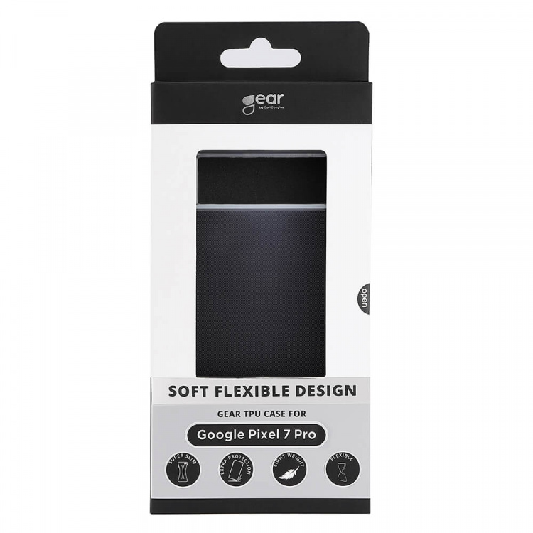 Gear Phone Case TPU Transparent - Google Pixel 7 Pro