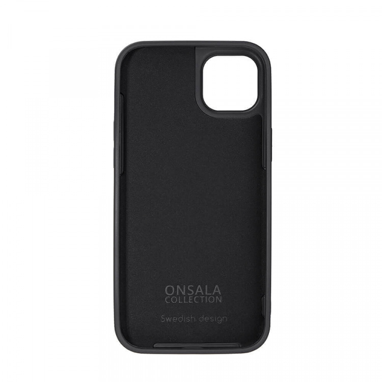 Onsala Phone Case Silicone Black - iPhone 14 Plus