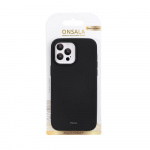 Onsala Phone Case Silicone Black - iPhone 14 Pro Max