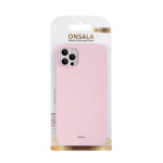 Onsala Phone Case Silicone Chalk Pink - iPhone 14 Plus Onsala Phone Case Silicone Chalk Pink - iPhone 14 Plus