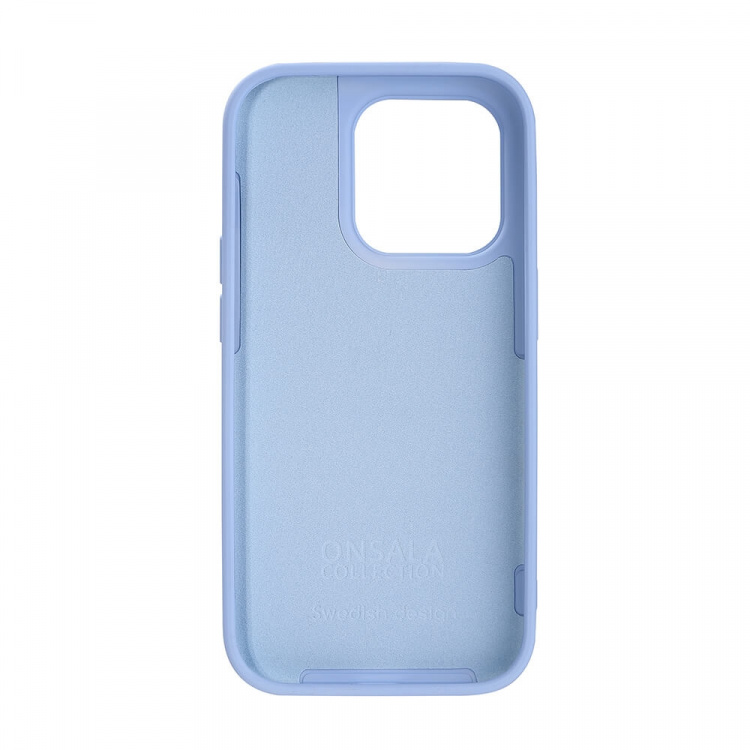 Onsala Phone Case Silicone Light Blue - iPhone 14 Pro