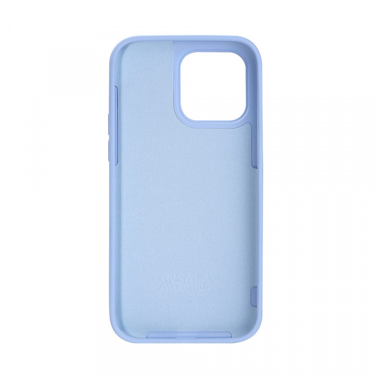 Onsala Phone Case Silicone Light Blue - iPhone 14 Pro Max