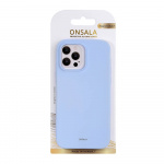 Onsala Phone Case Silicone Light Blue - iPhone 14 Pro Max