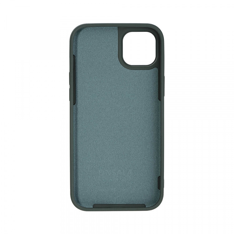 Onsala Phone Case Silicone Olive Green - iPhone 14 Plus