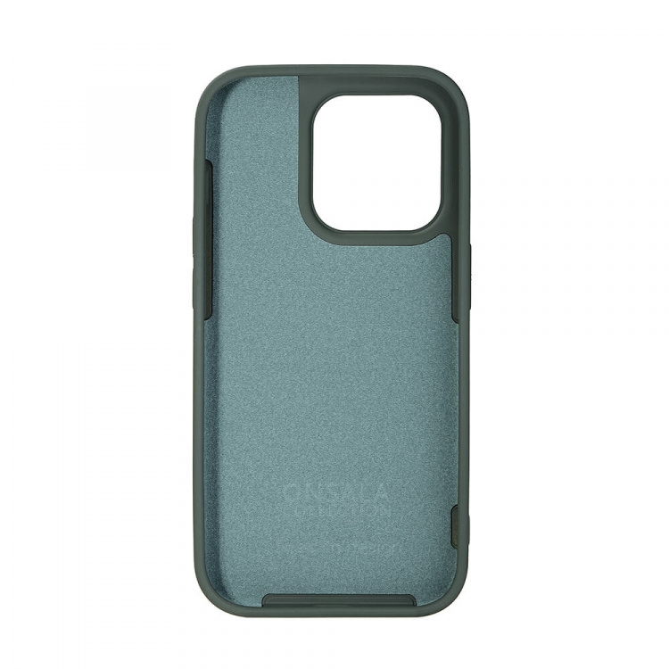 Onsala Phone Case Silicone Olive Green - iPhone 14 Pro