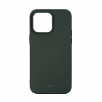 Onsala Phone Case Silicone Olive Green - iPhone 14 Pro Max