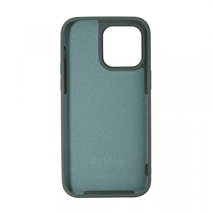 Onsala Phone Case Silicone Olive Green - iPhone 14 Pro Max