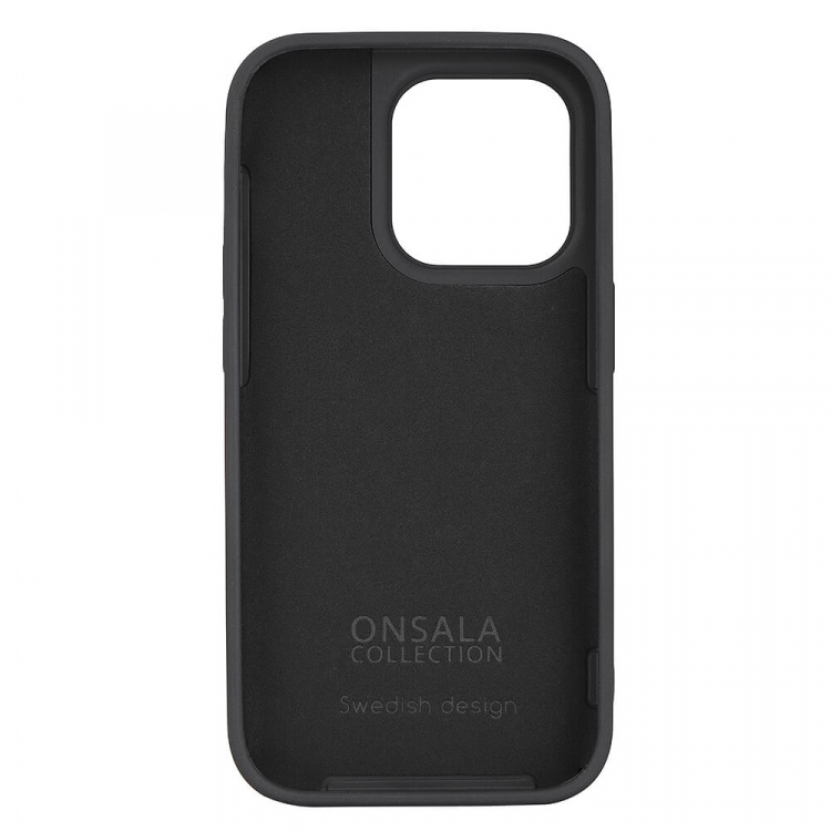 Onsala Phone Case Silicone MagSeries Black - iPhone 14 Pro